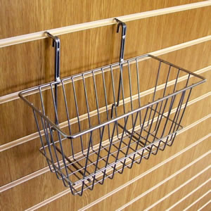 Slatwall Narrow Basket