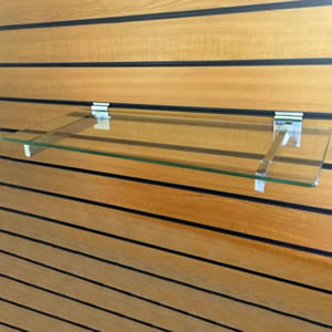 Slatwall Glass Shelve