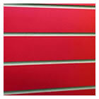 Red Deluxe Slatwall Panel