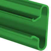 Green Slatwall Panel Insert