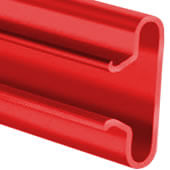 Red Slatwall Panel Insert